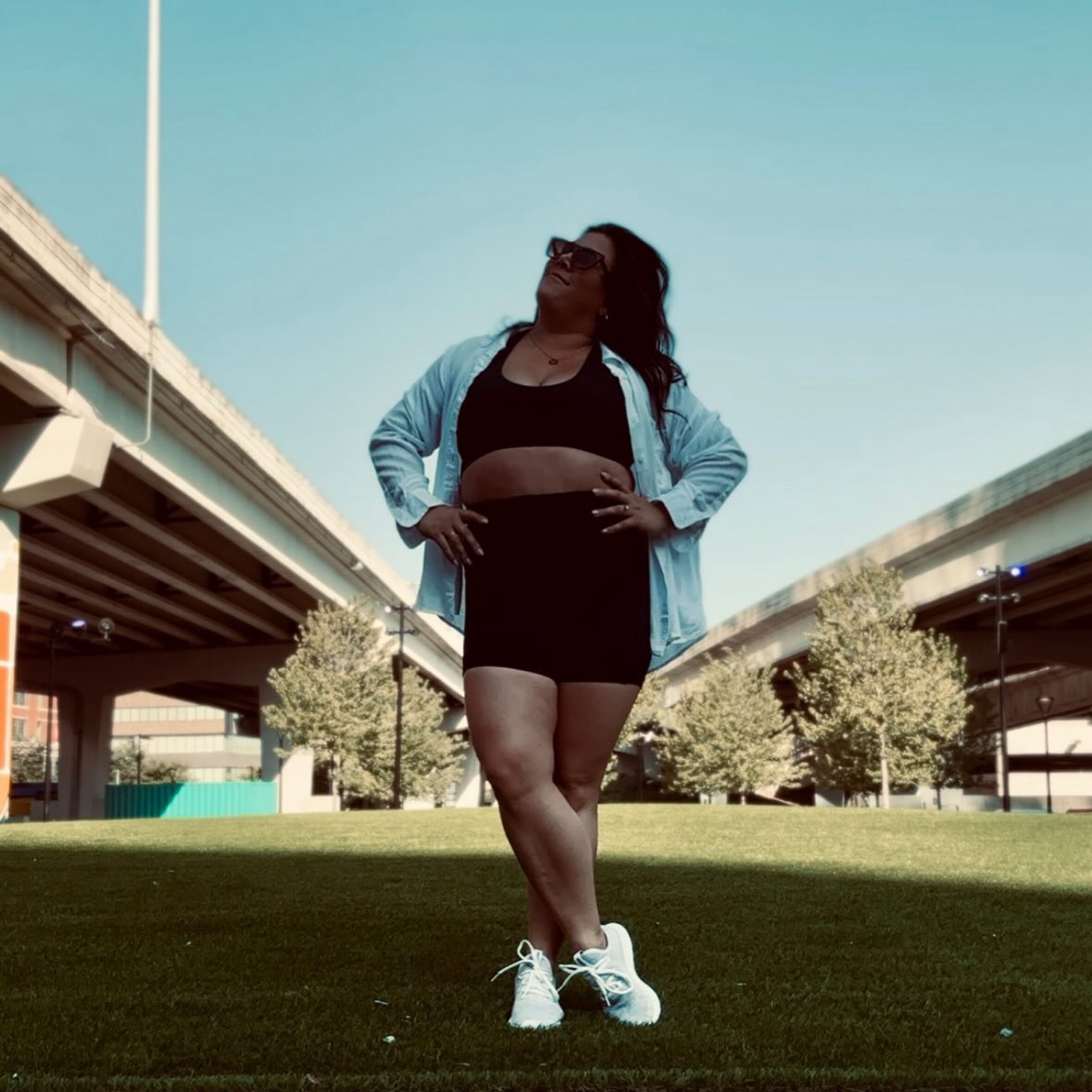 Athleisure at its finest ✨

I had the pleasure of being a part of a brand photoshoot for Mpowher today in Minneapolis and I paired my shoot fit for the day with my favorite boyfriend button up and white adidas. There simple piece plus my everyday jewelry gave an elevated everyday look for the shoot!

#LTKMidsize #LTKActive #LTKFitness
