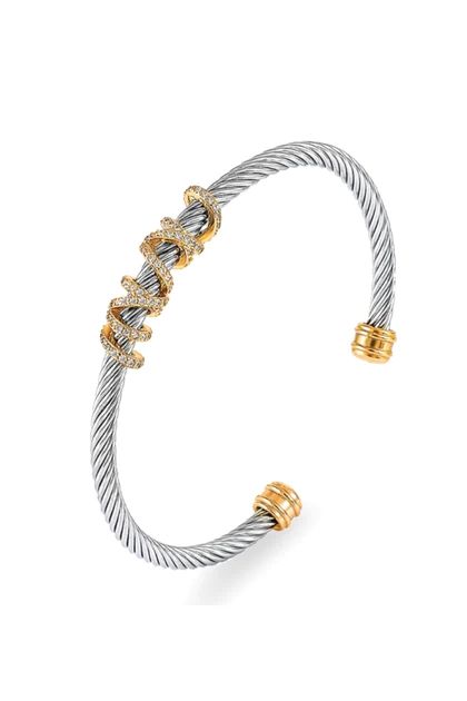 Anchor Cable Bangle | The Styled Collection