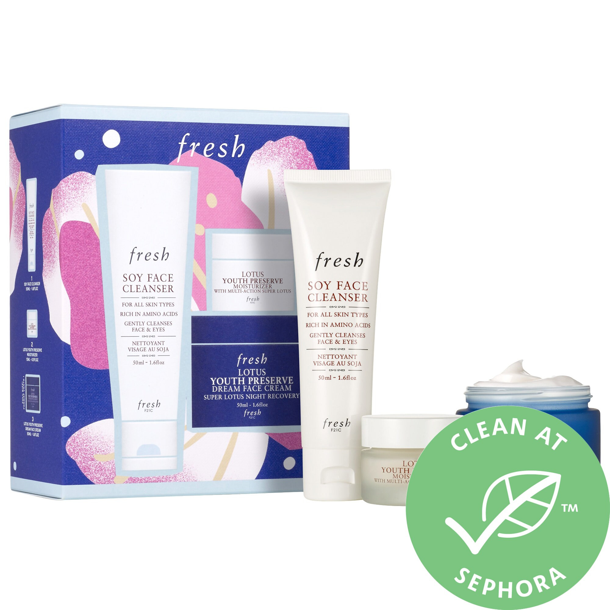 fresh Lotus Day & Night Skincare Value Set | Sephora (US)