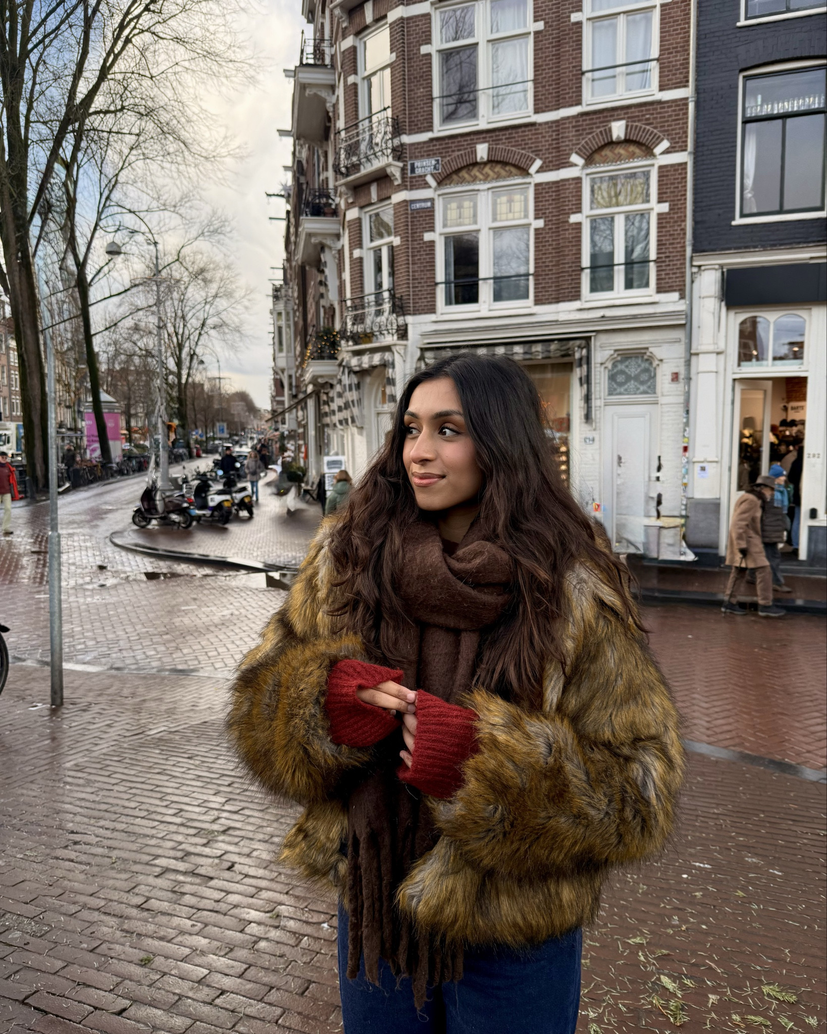 Brown fur coat from COLLUSION on asos! I’m wearing a size 12 (sized up one size for an oversized feel x) 

#LTKeurope #LTKwinter #LTKuk
