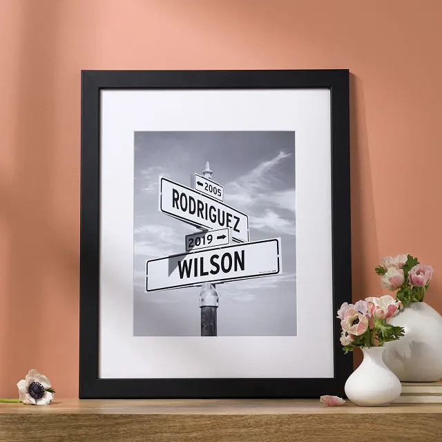Intersection of Love - Photo Print - Anniversary Gift | UncommonGoods