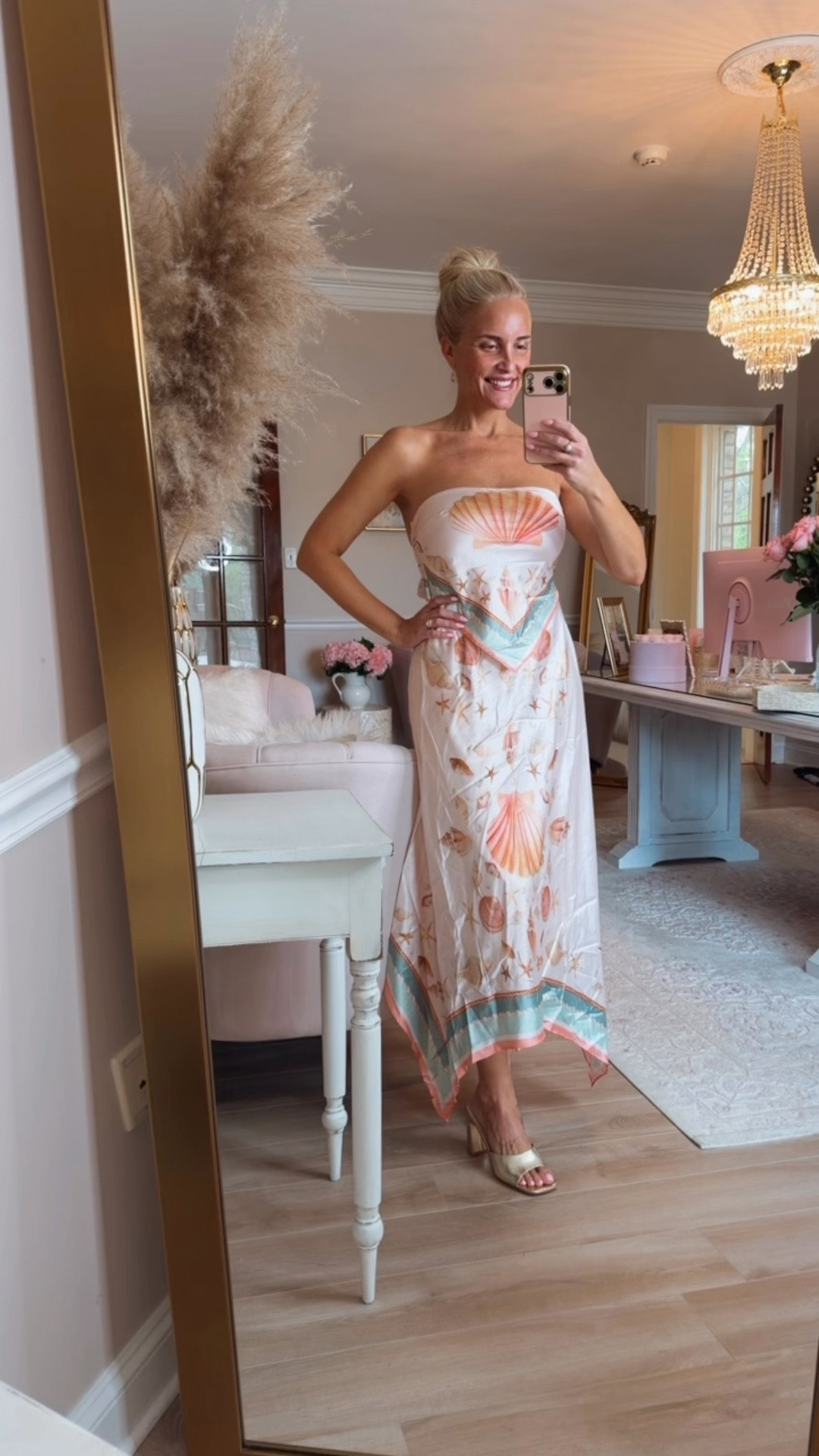 The most beautiful beach dress! Love the scarf top and handkerchief hem. Looks like two pieces, but it is a dress.

#LTKgrwm #LTKootd #LTKdayinmylife