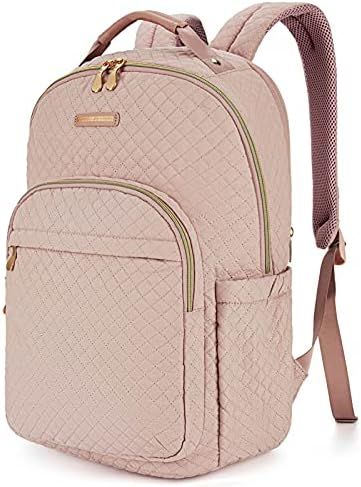 Women Backpacks LIGHT FLIGHT Laptop Backpack for Women 15.6” Notebook Casual Bag Stylish Stitch... | Amazon (US)