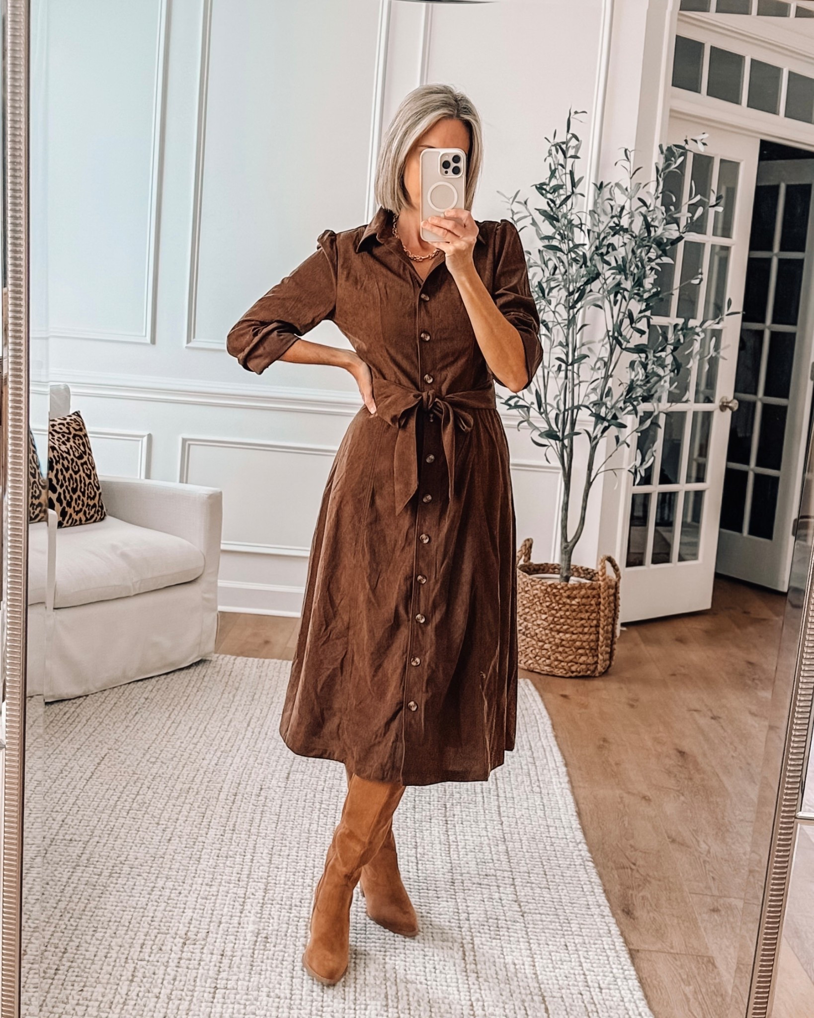This corduroy dress from Amazon would be perfect for Thanksgiving! 🍂 Available in other colors 

Amazon outfit ideas 
Thanksgiving outfit 
Amazon dresses 
Winter dress 



#LTKFindsUnder50 #LTKSeasonal #LTKHoliday