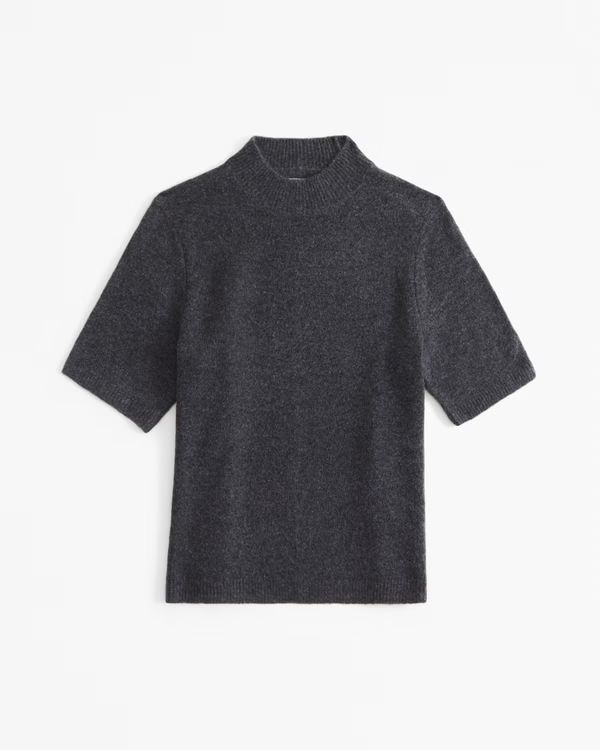 Skimming Mockneck Sweater Tee | Abercrombie & Fitch (US)