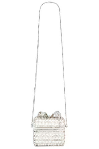 self-portrait Crystal Vanity Case in Cream from Revolve.com | Revolve Clothing (Global)