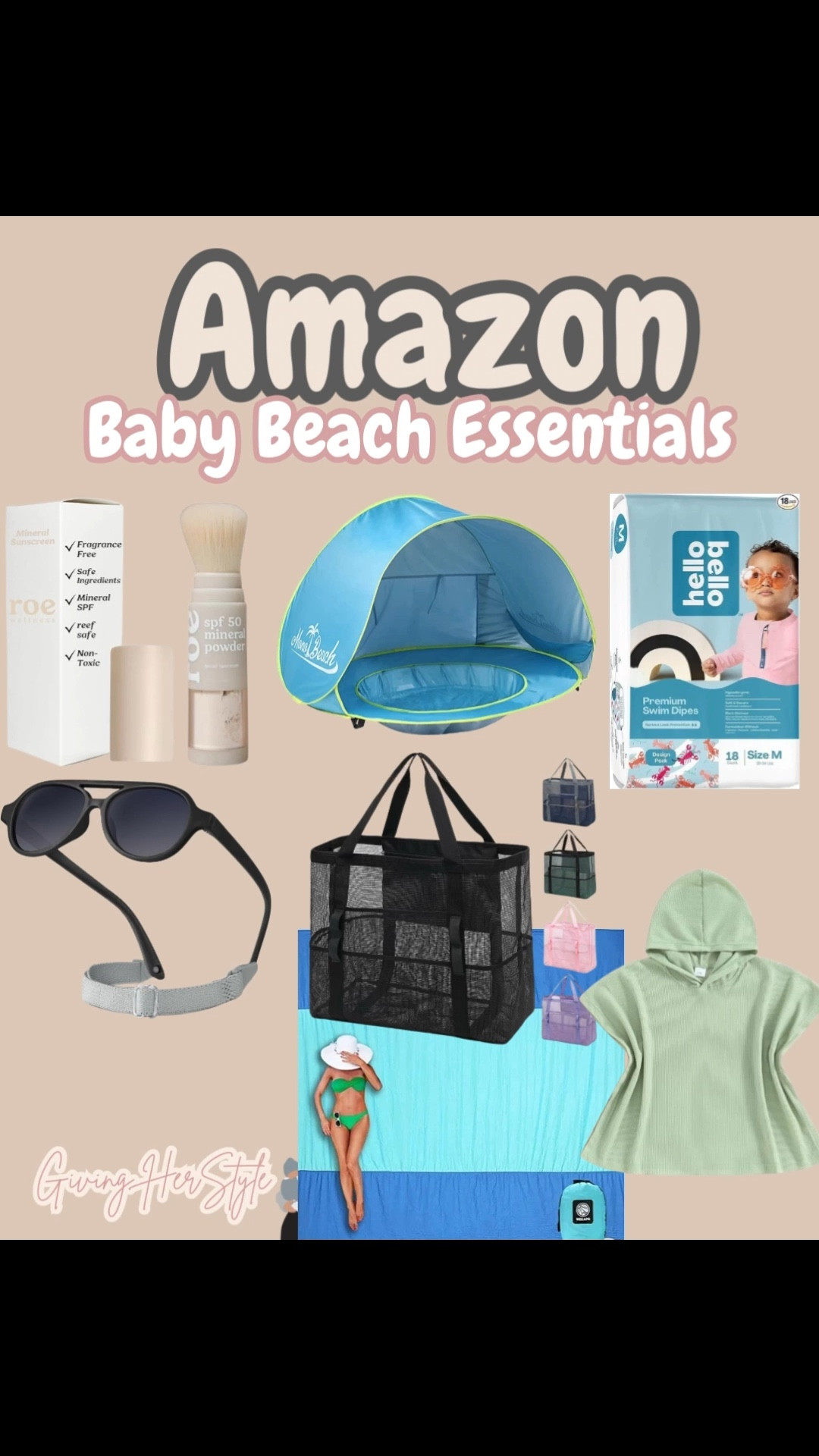 Beach essentials for the family from amazon! 

Amazon finds, baby, Amazon baby, traveling with a baby, beach with a baby, beach trip, summer, summer vacation, family travel, baby beach essentials, toddler beach essentials, kids beach essentials, boys swimwear, girls swimwear, rash guard swimsuit, resort, cruisee

#LTKKids #LTKTravel #LTKmomlife