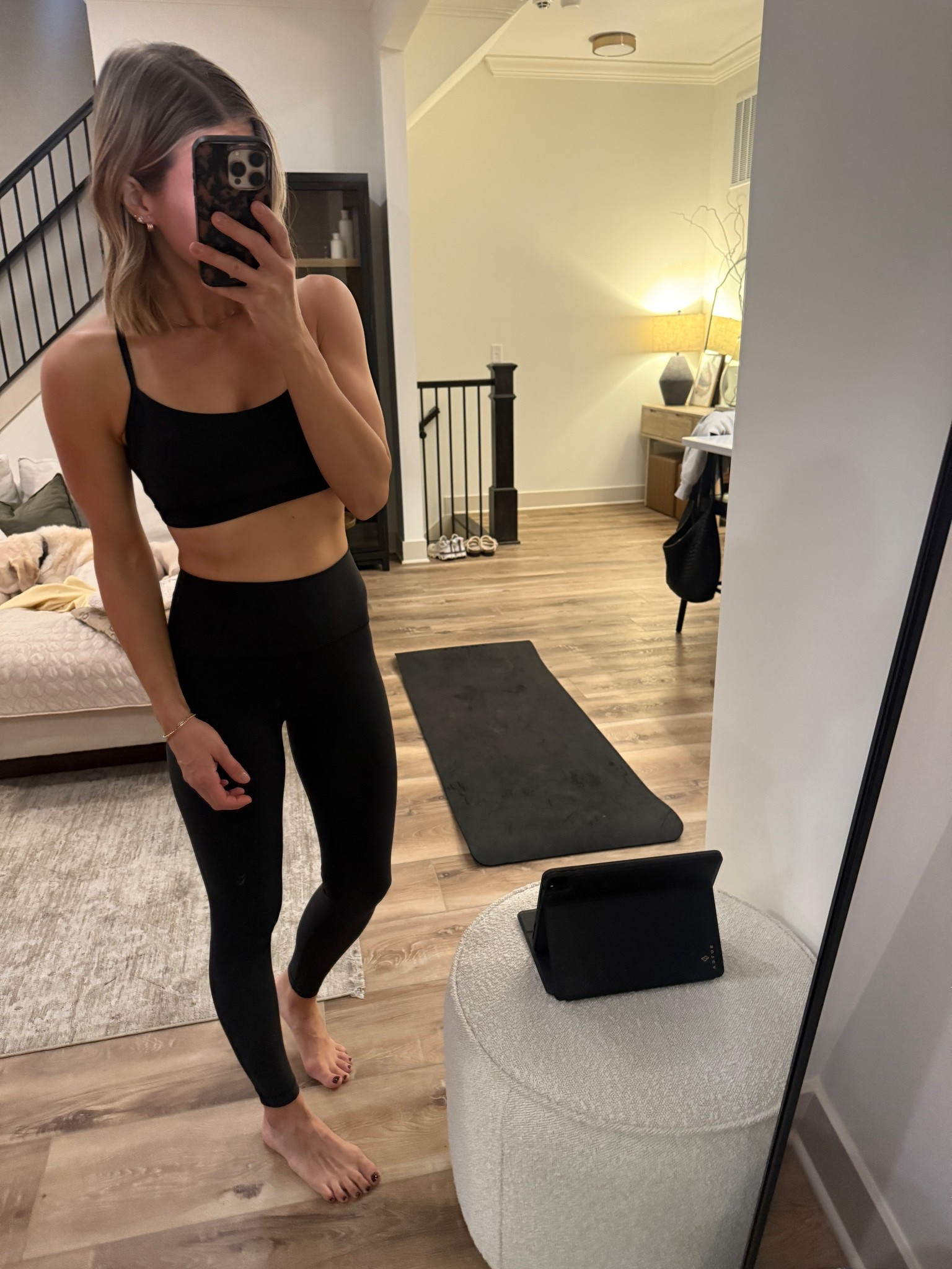 Wearing 2 leggings, medium sports bra

#LTKOver40 #LTKFindsUnder100 #LTKActive