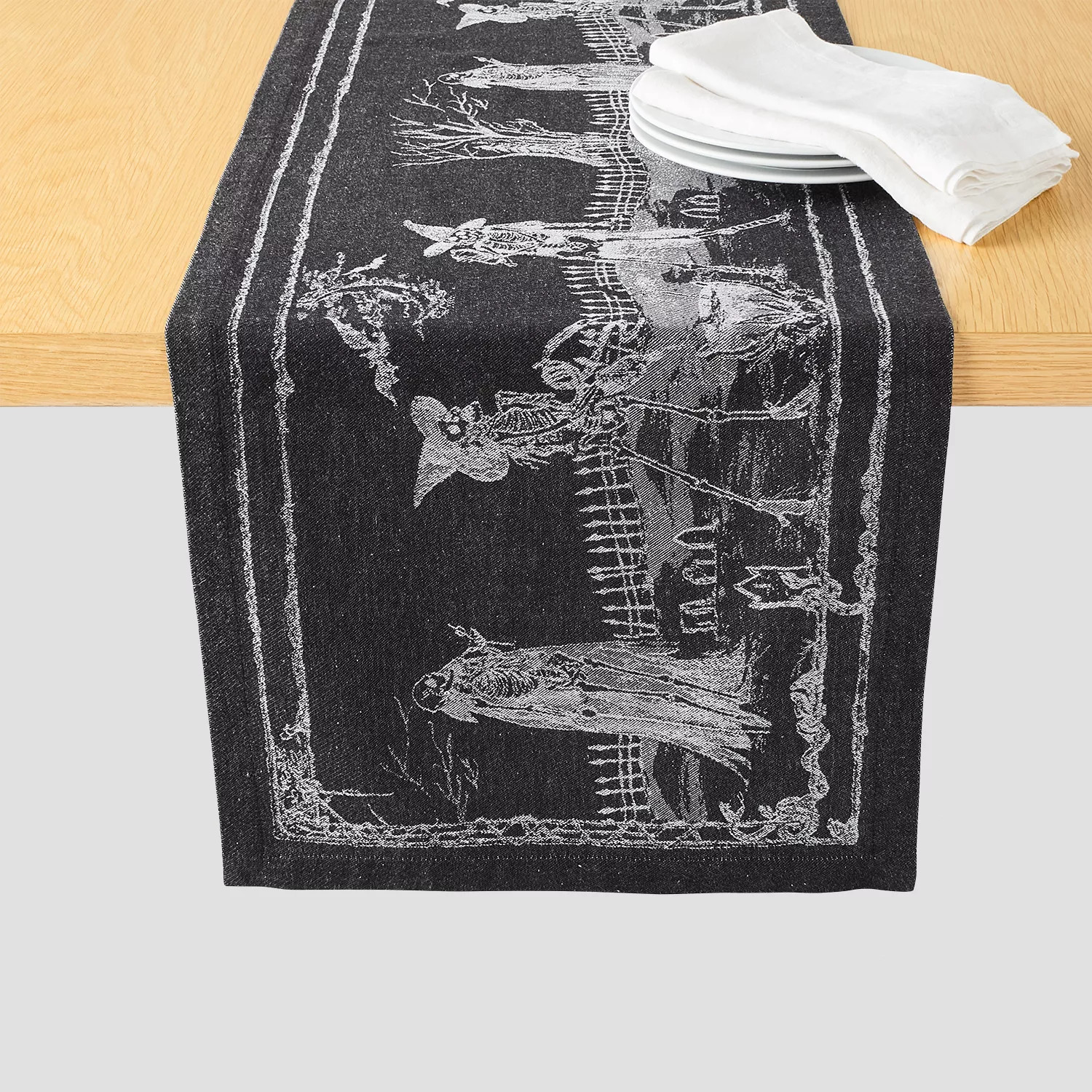 Sur La Table Halloween Jacquard Runner | Sur La Table