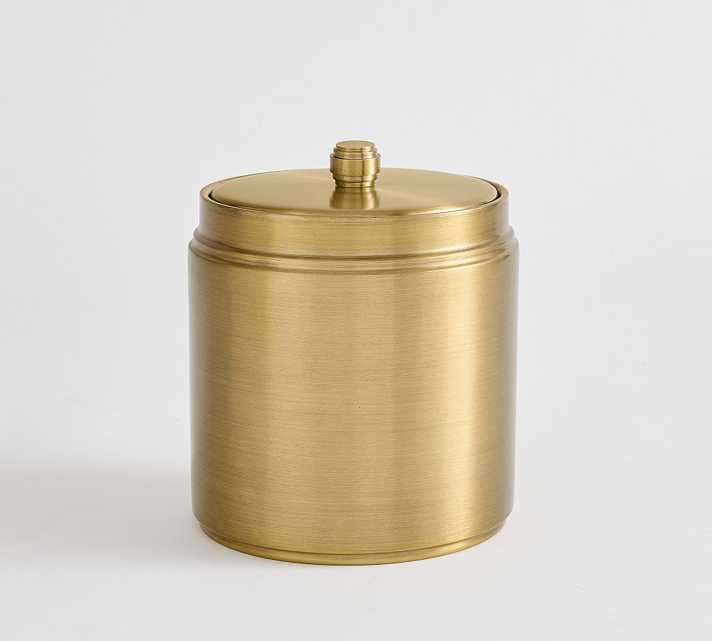 Everson Stainless Steel Ice Bucket - Gold | Pottery Barn (US)