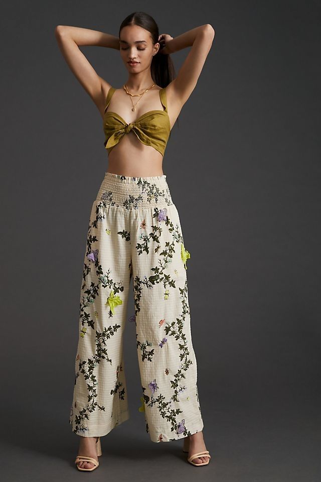 Vacation Outfit - Wide Leg Pants - Summer Outfits | Anthropologie (US)