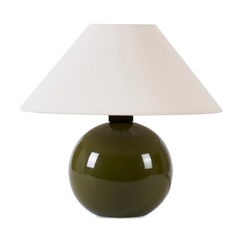 Fiona 11" LED Table Lamp With Round Ceramic Base | Wayfair | Wayfair North America