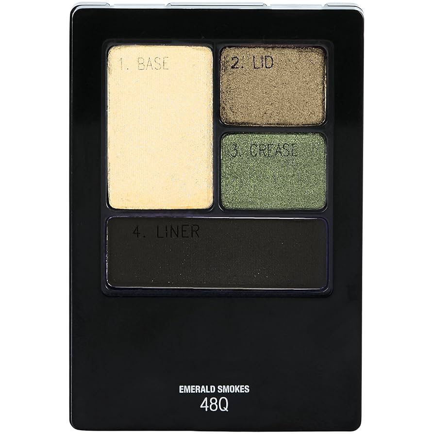 Maybelline New York Expert Wear Eyeshadow Quads, Emerald Smokes, 0.17 oz. | Amazon (US)