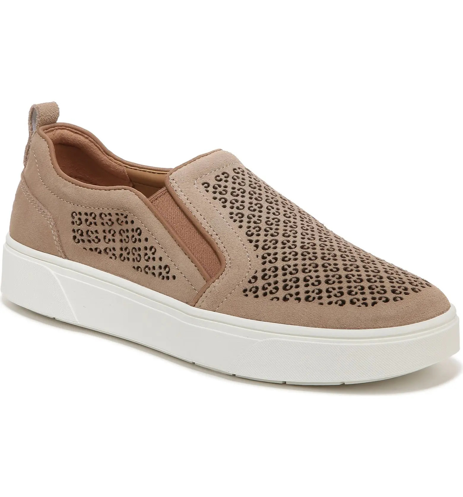 Kimmie Perforated Suede Slip-On Sneaker | Nordstrom