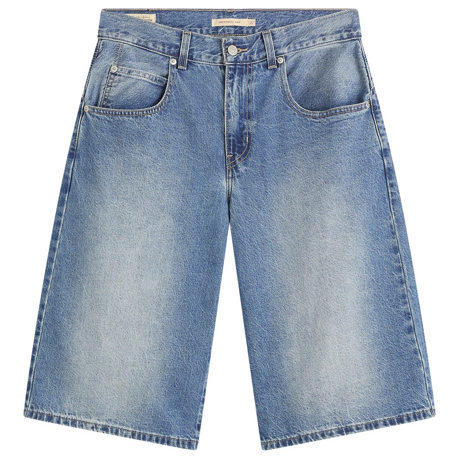 Levi's Women's Super Baggy Jorts in Hazy Times, Size 24"" | END. Clothing