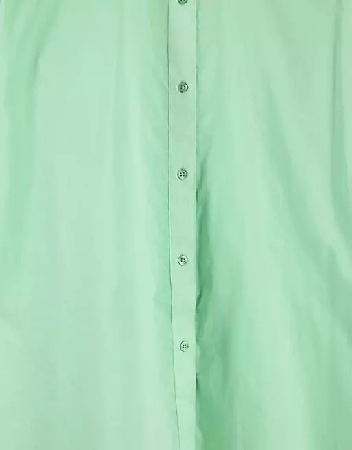 ASYOU oversized voille shirt in pistachio | ASOS (Global)