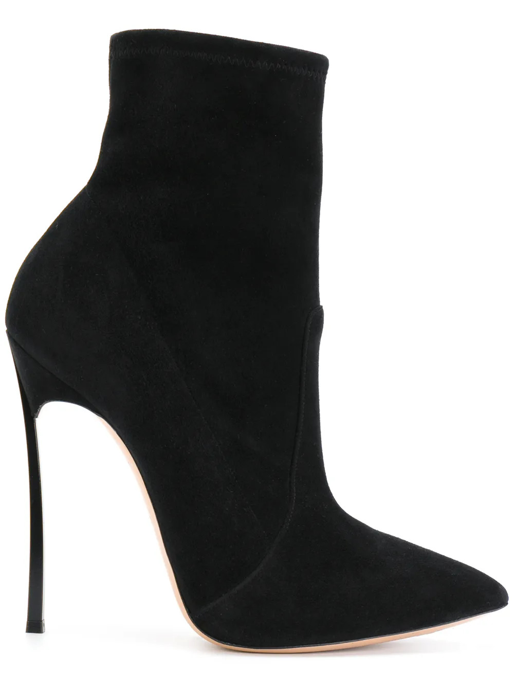 Casadei stiletto ankle boot - Black | FarFetch Global