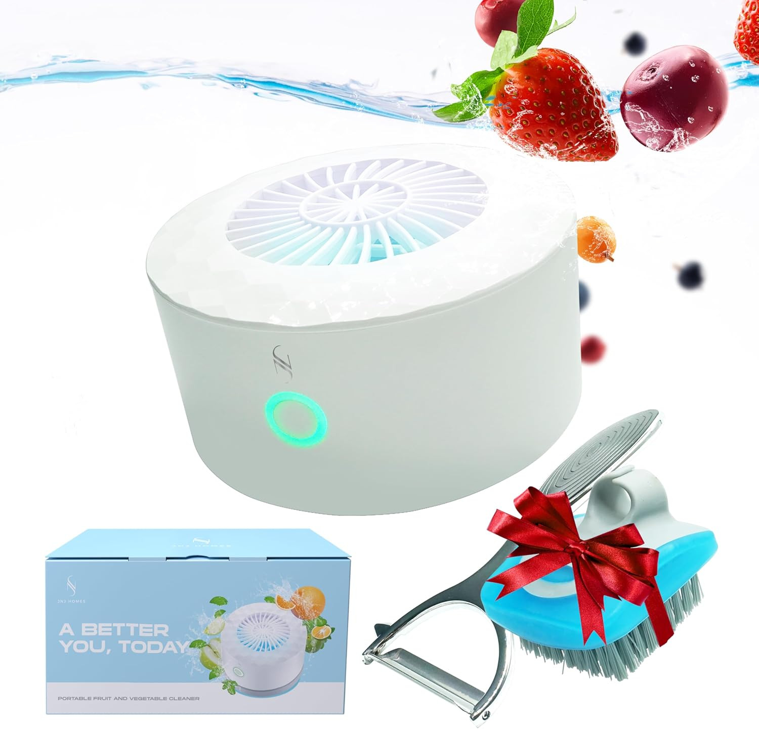 Fruit and Vegetable Washing Machine, Fruit Cleaner Device, Fruit Purifier Clean Fresh Produce in ... | Amazon (US)
