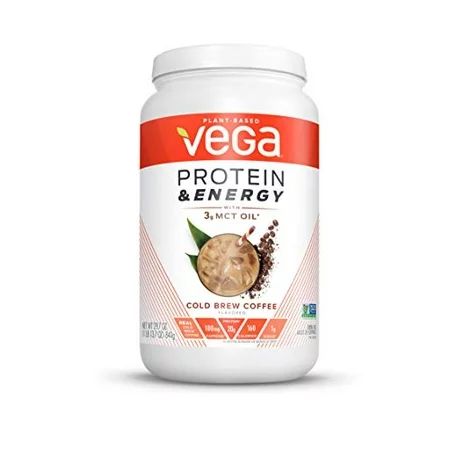 Vega Protein & Energy Cold Brew Coffee Plant Based Coffee Protein Powder - Vegan Protein Powder Keto | Walmart (US)