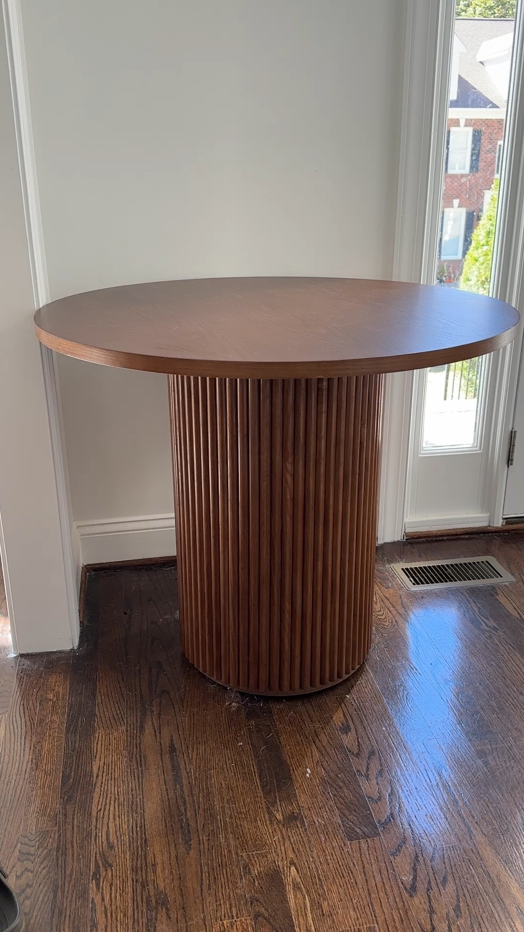 On sale now! Under $500! It comes in three different sizes, we went with the 35” diameter. It’s actually considered a kitchen/dining table but the smaller size makes for a stunning entry table!

Let me tell you, this feels like a $3000 table! The best purchase I’ve made from Amazon yet! The quality is top notch! If you’re in the market for a unique piece on a budget this is absolute GOLD! 🙌🏼 


#LTKSaleAlert #LTKHome #LTKVideo