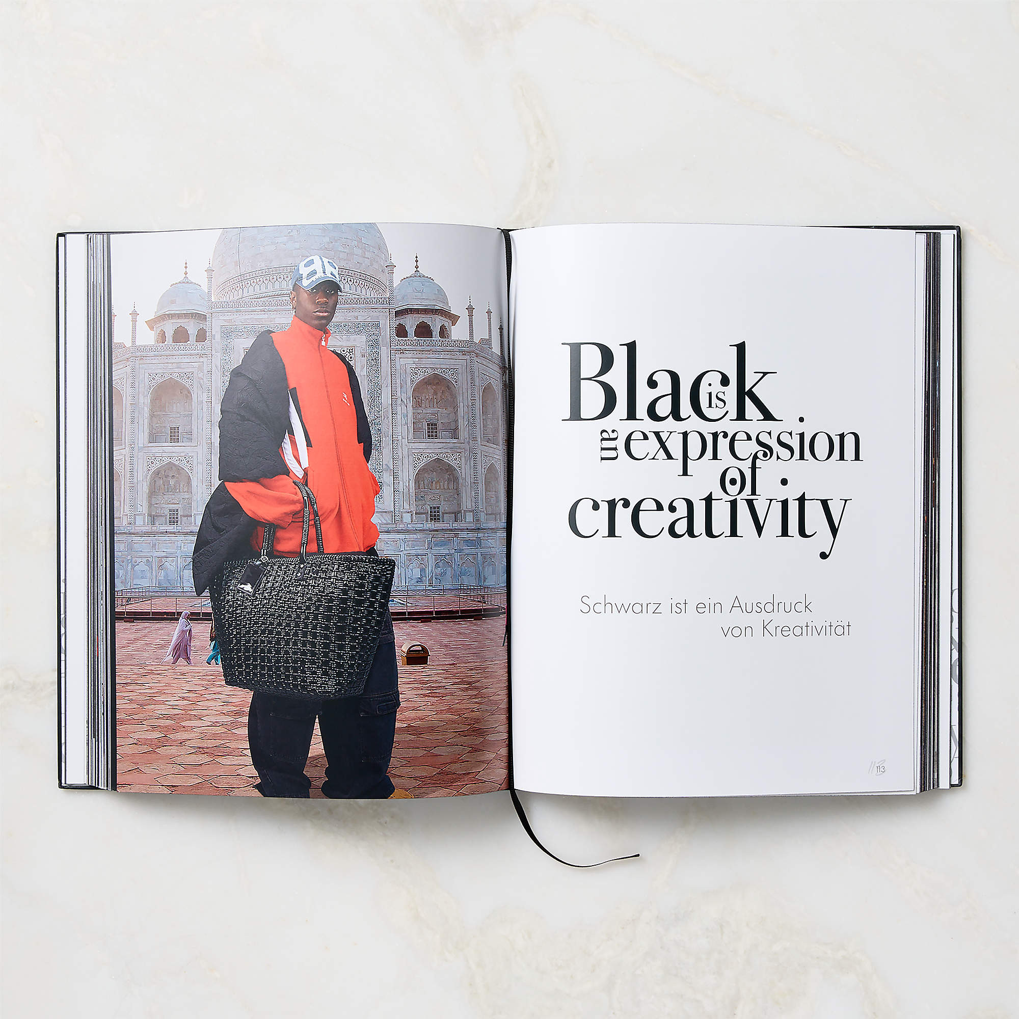 'The Black Book: Fashion, Styles & Stories' Coffee Table Book | CB2 | CB2