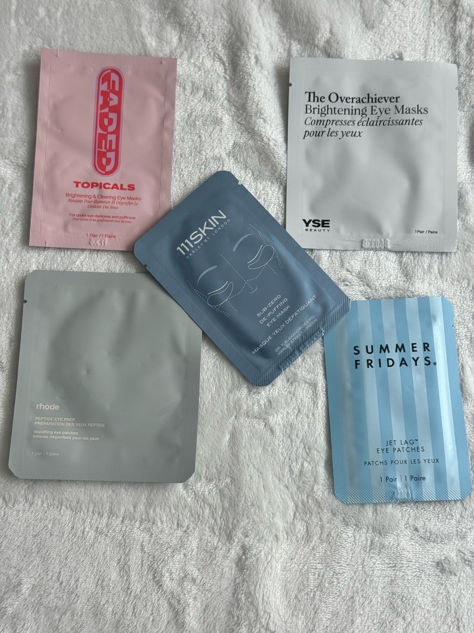 Eye patch showdown 👀✨ Testing the viral favorites from Rhode, Summer Fridays, Topicals, 111SKIN & YSE Beauty to find the best depuffing, brightening, dark circle-fighting under-eye masks. Which one wins? 💙 

#LTKBeauty #EyePatches #SkincareRoutine #RhodeSkin #SummerFridays #Topicals #111SKIN #YSEBeauty #UnderEyeCare #DarkCircles #Depuffing #BrighteningSkincare #BeautyFavorites #SephoraFinds #SkincareObsessed

#LTKBeauty #LTKWedding #LTKOver40