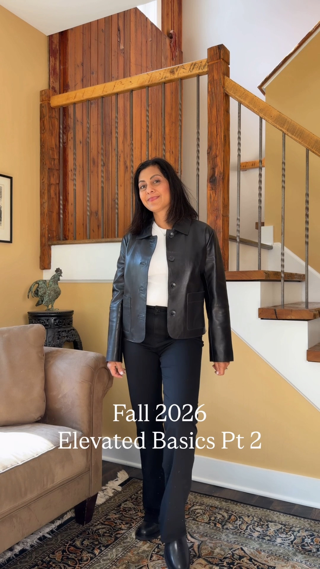 A simple elevated fall outfit formula : black jeans, Chelsea boots, a white tee and leather jacket.  Everything is available at the Nordstrom Anniversary Sale, except my jacket which is from last year's sale.  
💙 Nipa 

#falloutfit #fallfashion #elevatedbasics #jeansoutfit

#LTKSaleAlert #LTKOver40 #LTKPetite