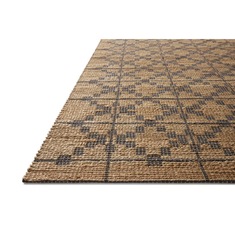 Chris Loves Julia x Loloi Judy Natural / Graphite Area Rug | Wayfair North America