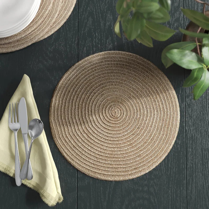 Khaja Jute Round Placemat | Wayfair North America