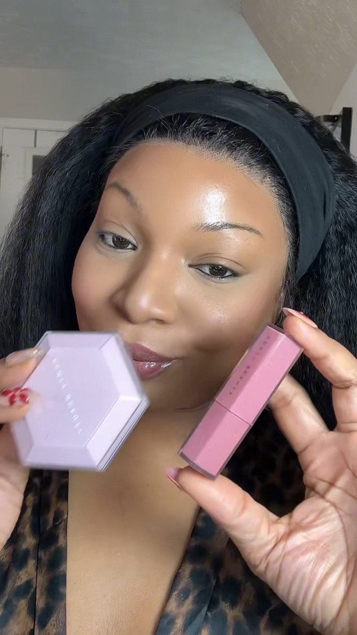 Pink + ice = a moment 💕✨ Fenty Beauty did it again! The Pink Ice Diamond Bomb gives that cold-girl sparkle without even trying, and this Fussy lip combo? BABY… it’s the perfect pink glossy nude 😍👄

If you love a soft glam glow, this is your sign ✨ #fentybeauty #diamondbomb #pinkice #fussylipgloss #tiktokshopfinds #makeupmusthaves #beautyobsessed

#LTKHoliday #LTKGiftGuide #LTKBeauty