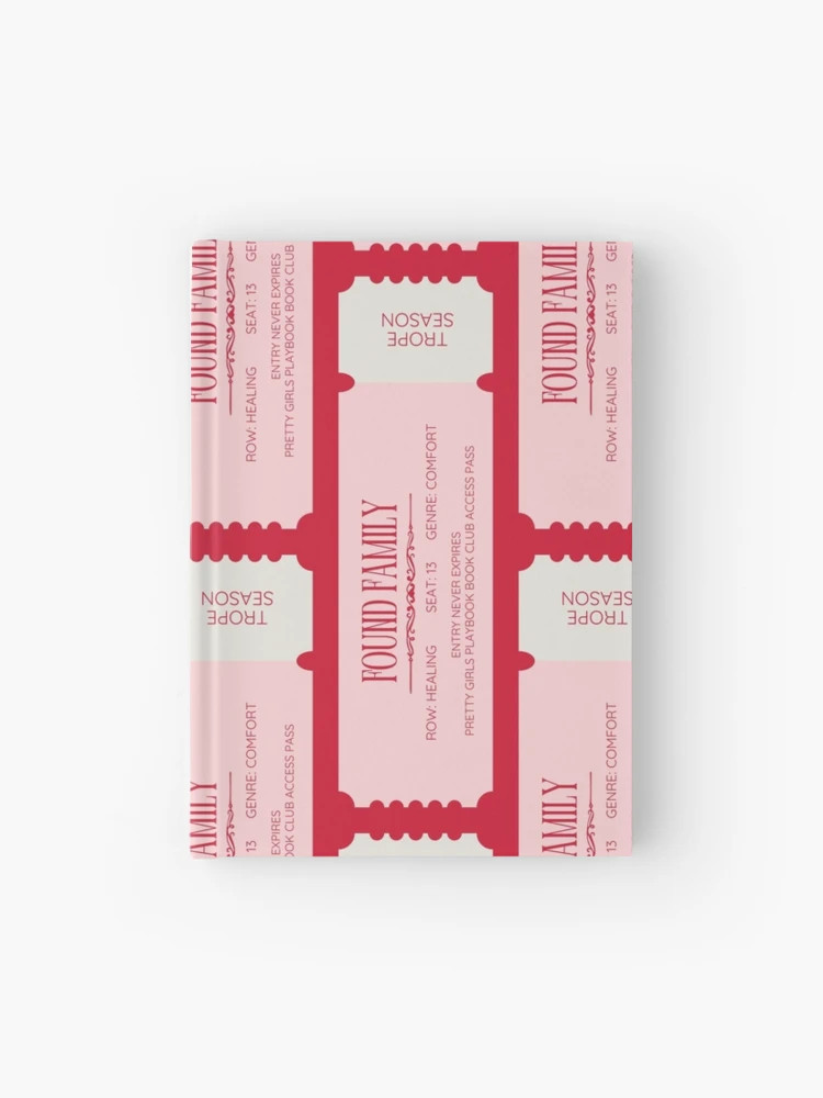 "13: FOUND FAMILY ROMANCE | TROPE SZN" Journal for Sale by MarSujyan | Redbubble (US)