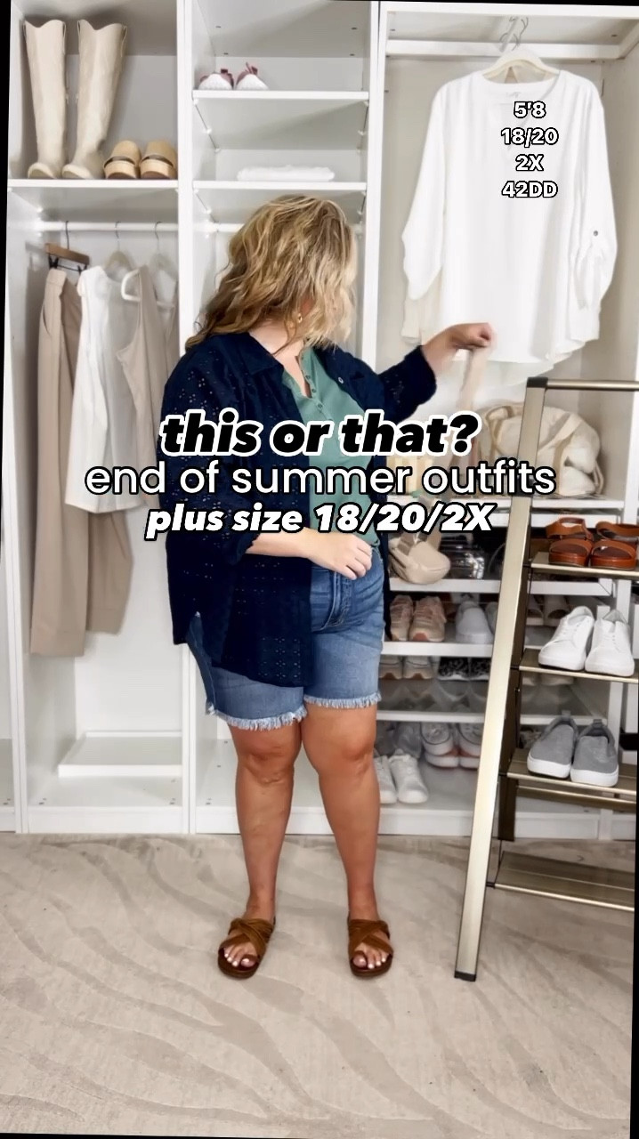 Wearing a 2x and a 20W in everything here! If unsure, size up! What’s your fave?! Also this plus size friendly belt bag is legit!

#LTKPlusSize #LTKSaleAlert #LTKSummerSales