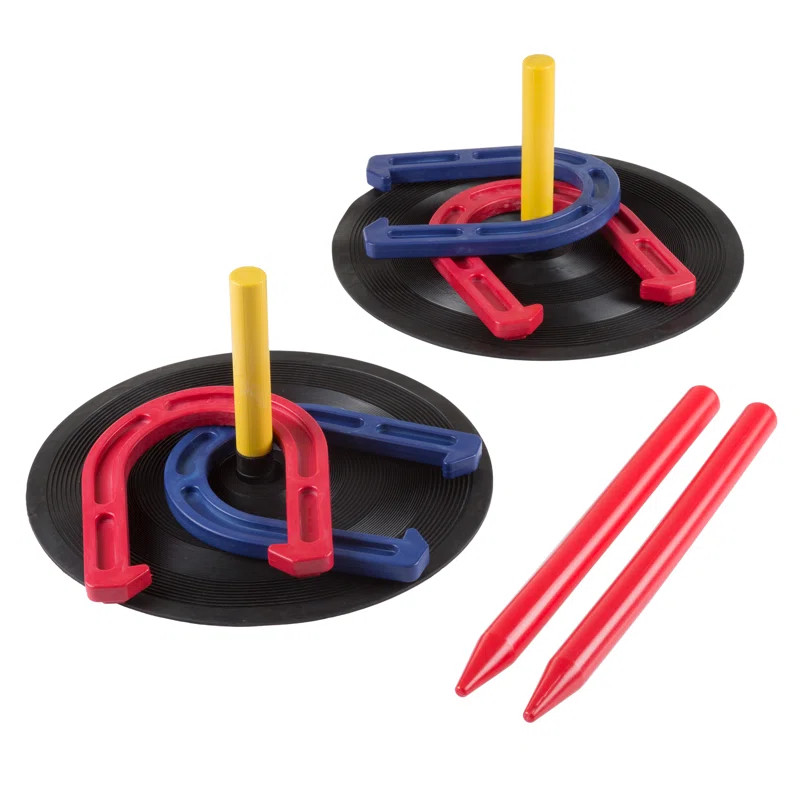 12 Pieces Rubber Horseshoe Set | Wayfair North America