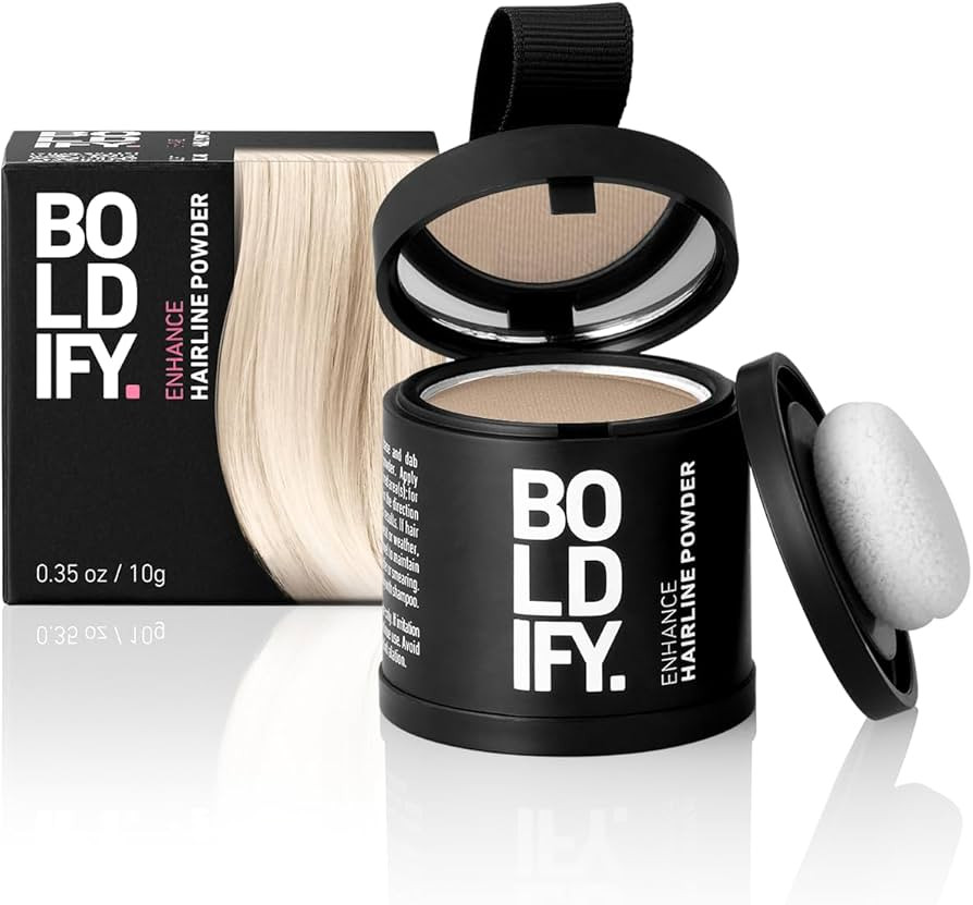 BOLDIFY Hairline Powder - Instantly Fills in Hairlines, Thinning Hair & Scalp Areas, Root Touch U... | Amazon (US)