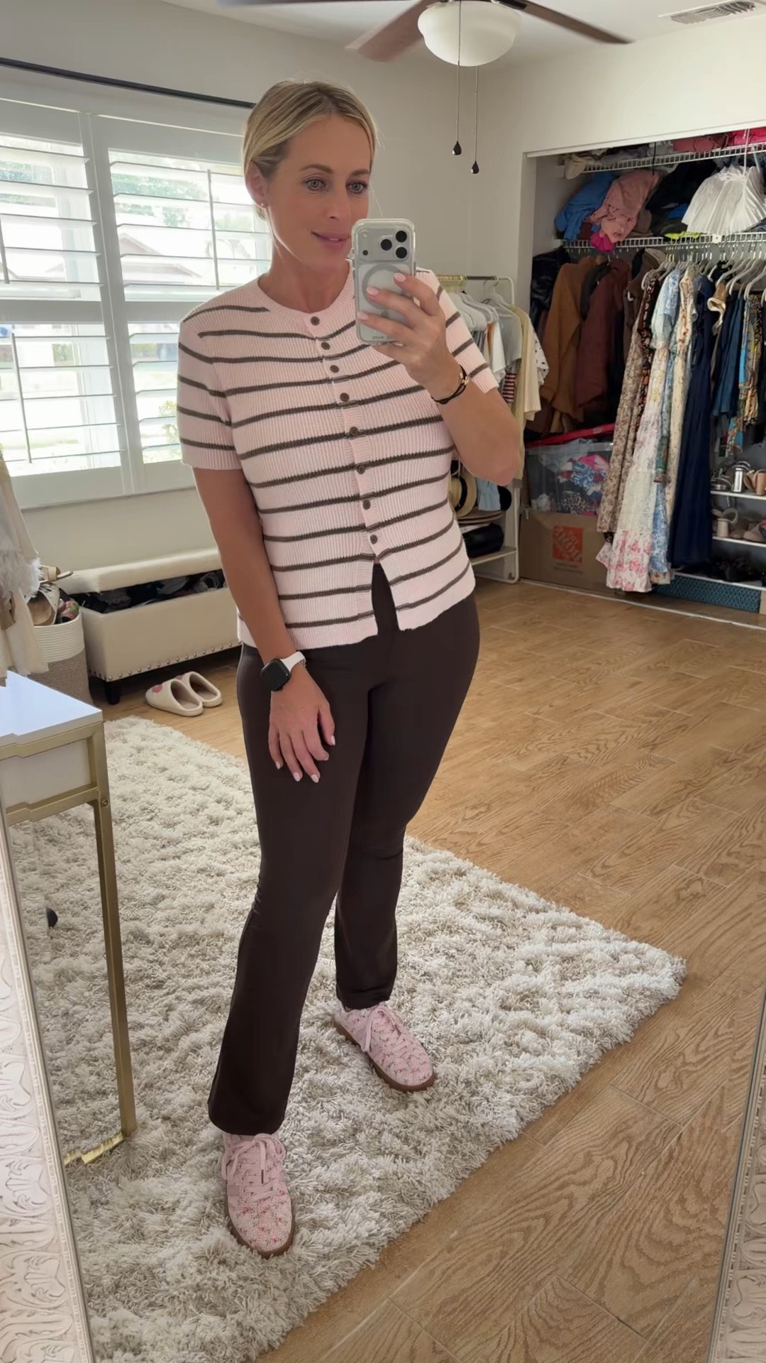 Spring outfit. 18 weeks pregnant 

#LTKootd #LTKBump #LTKMidsize