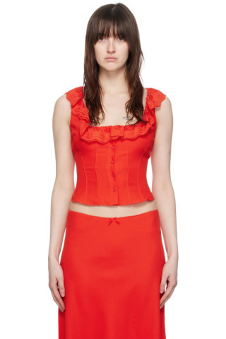 Red Paloma Tank Top | SSENSE