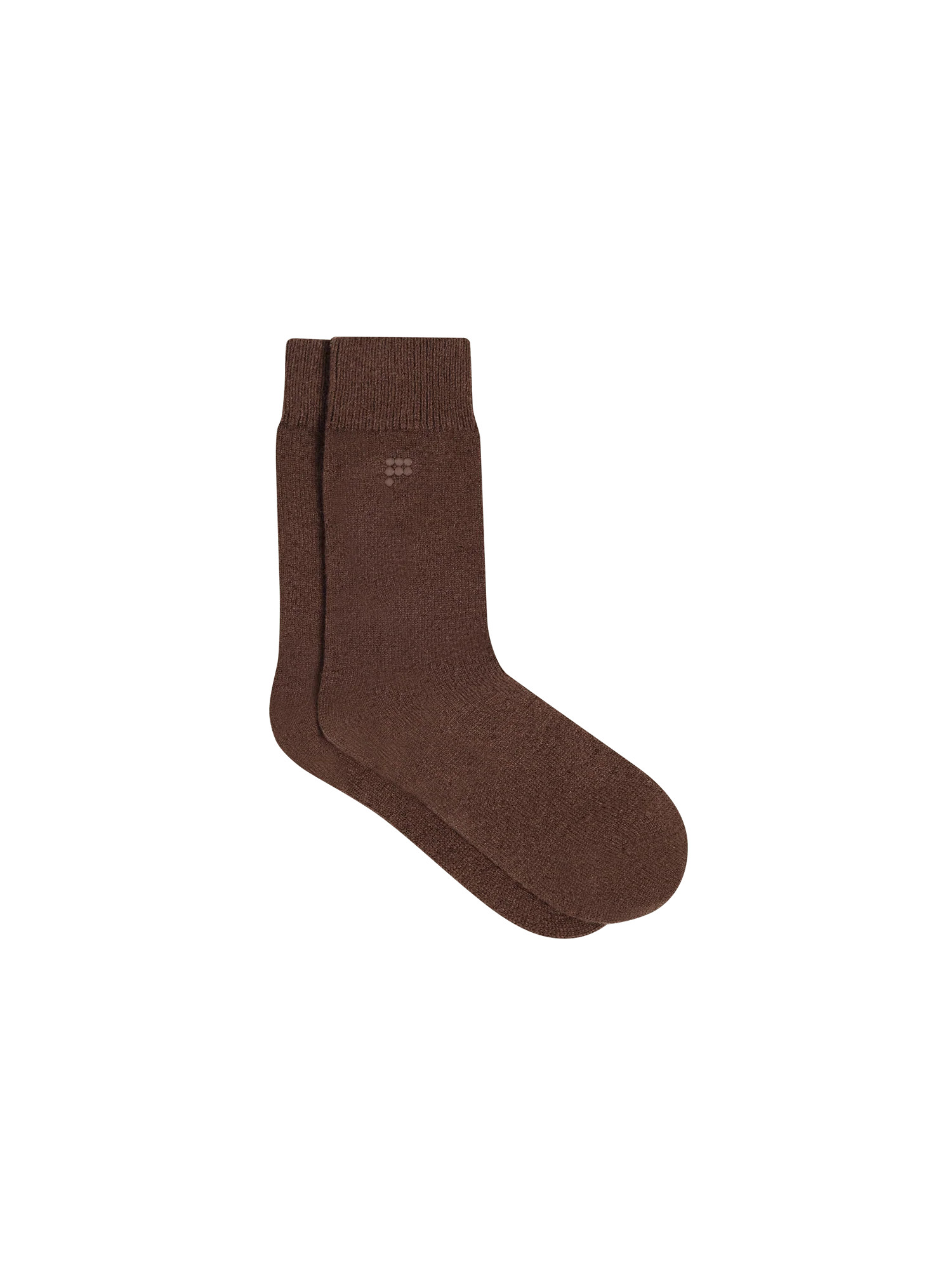 Recycled Cashmere Socks - Chestnut Brown - Pangaia | The Pangaia (EU, UK, AUS)