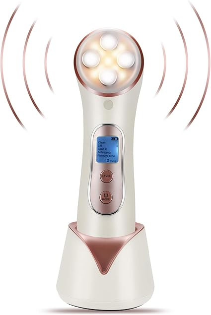 MiSMON High Frequency Facial Machine 5 in 1 Facial Massager Micro-Current Recharable Facial Frequ... | Amazon (US)