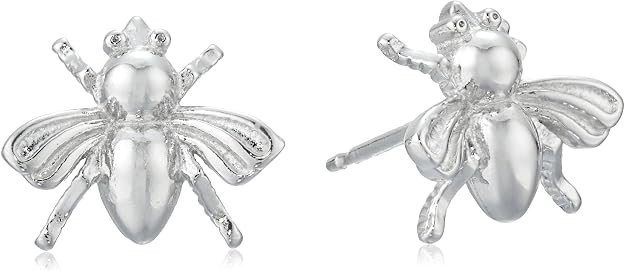 Amazon Collection Sterling Silver Bumblebee Stud Earrings | Amazon (US)