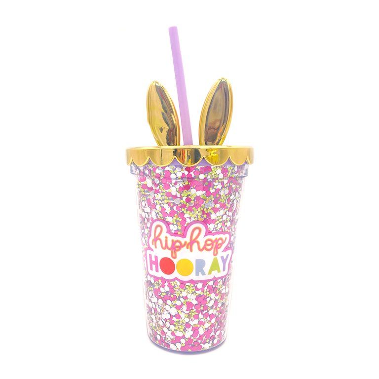 Packed Party 'Hip Hop Hooray' Easter Confetti Tumbler, 16OZ. | Walmart (US)