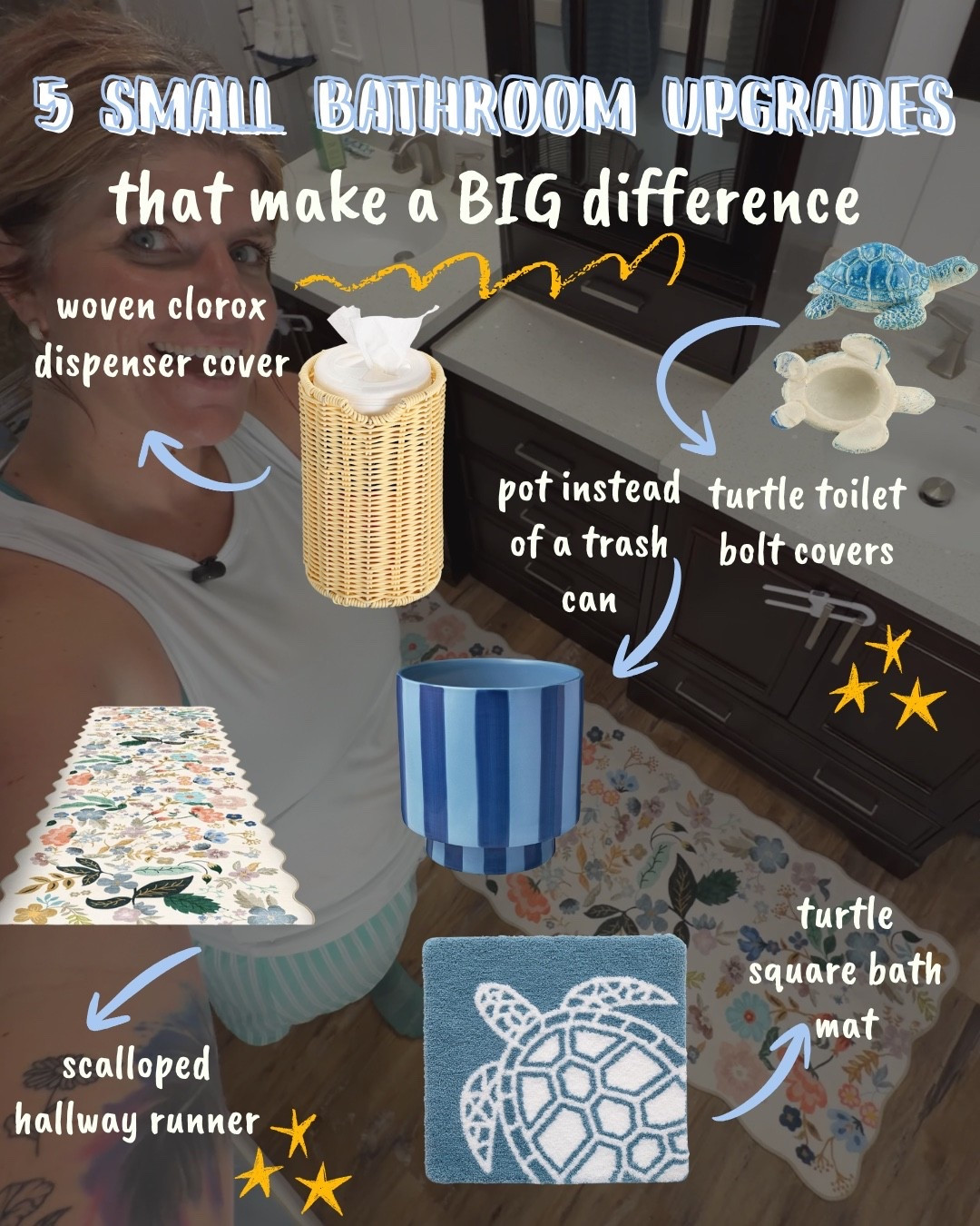 The little bathroom upgrades that made the biggest difference. ✨ Affordable, functional, and linked here!

#LTKHome #LTKSaleAlert