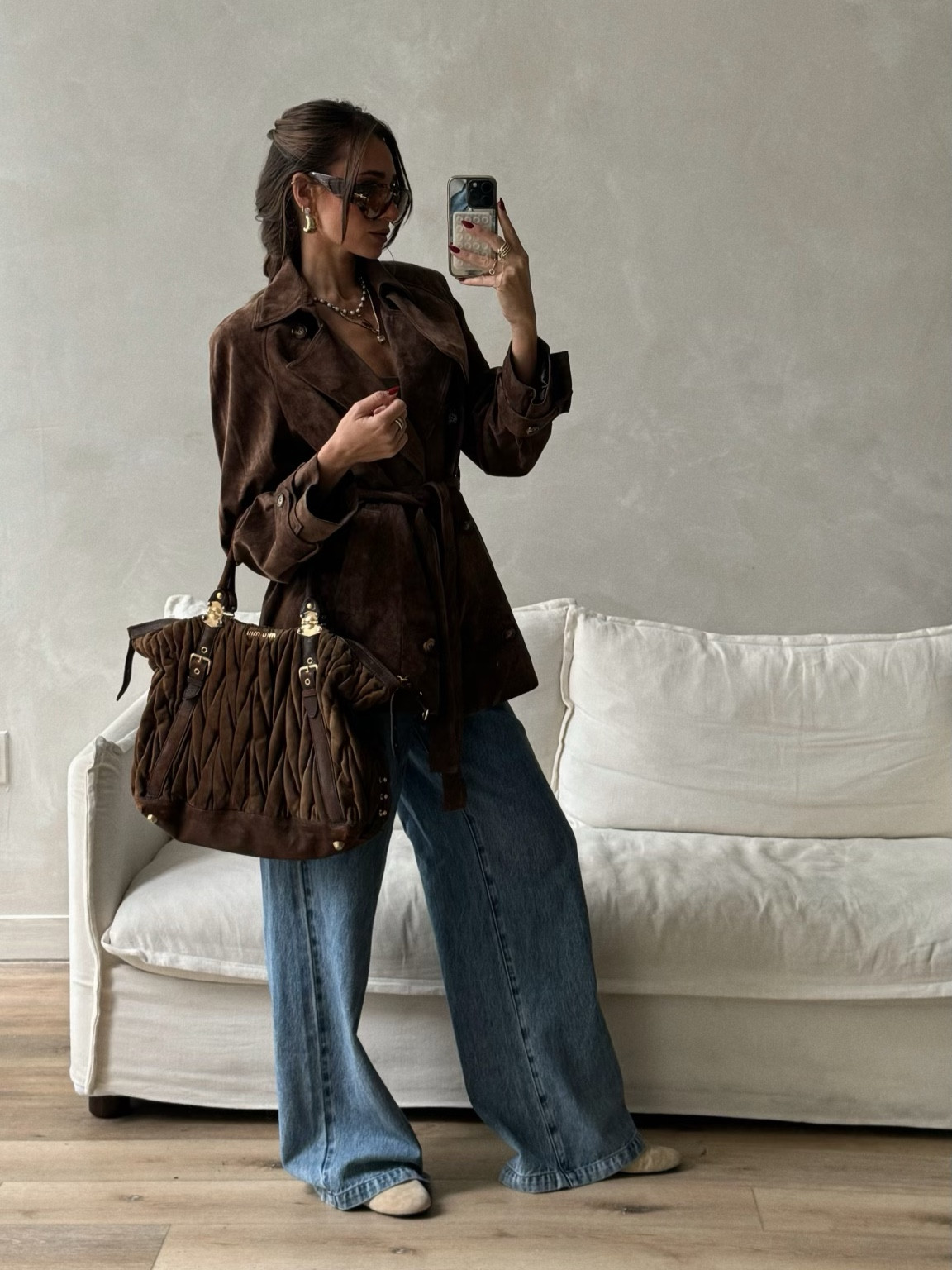 OOTD! Been loving suede for fall.