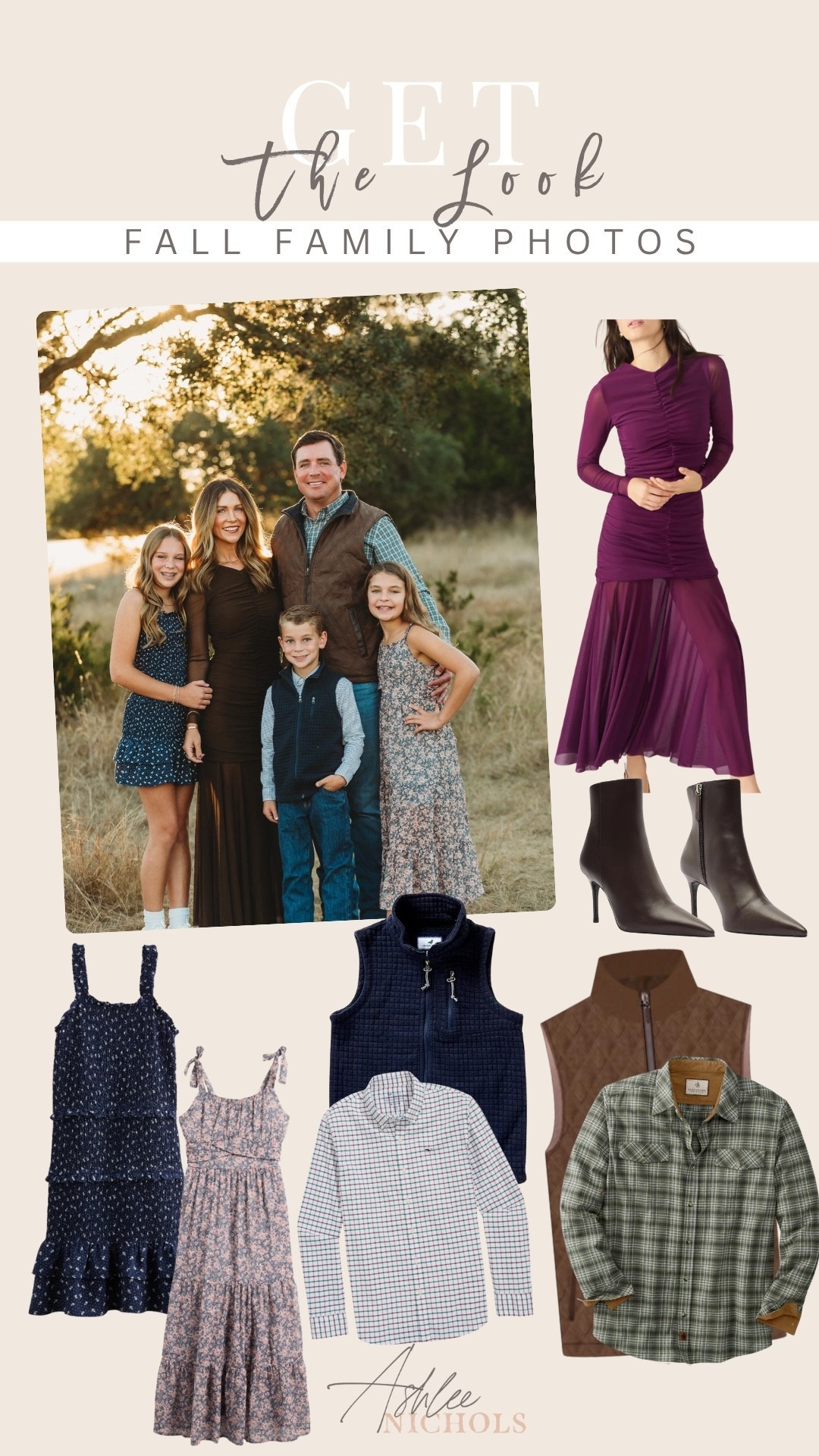 Linked all our outfits here!

fall family photos, family photo outfits, family photo dress, Steve Madden dress, men's style, kids outfit, Nordstrom girls dresses, petite style, moms over 40 style, Texas content creator

#LTKFamily #LTKKids #LTKMens