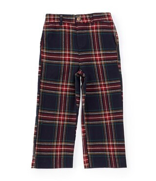 Edgehill Collection Little Boys 2T-7 Plaid Pull-On Pants | Dillard's | Dillard's