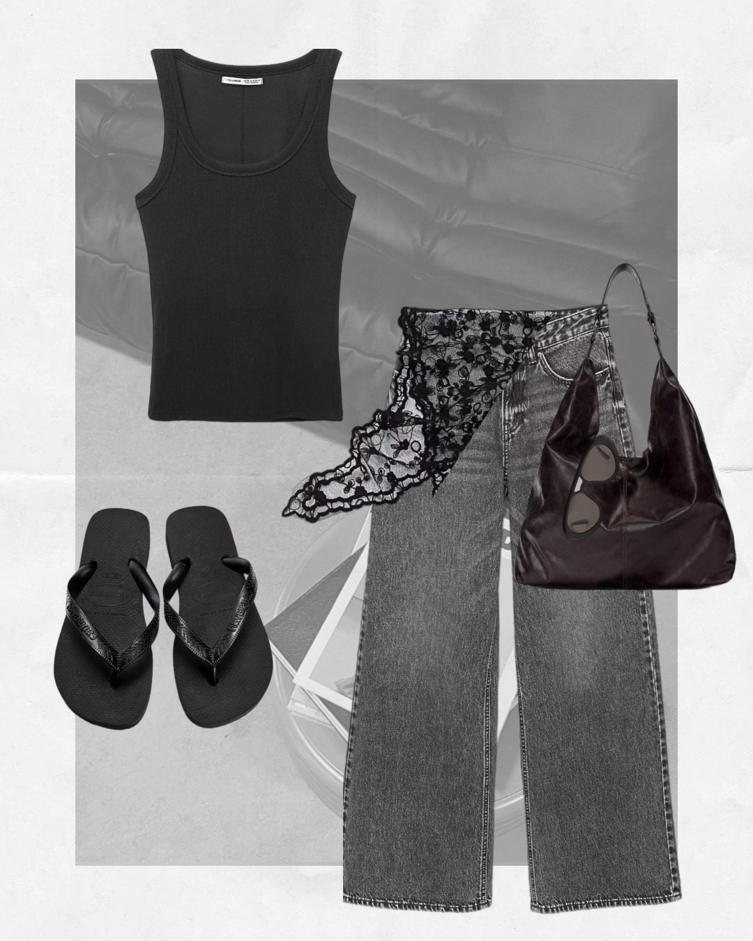 new in pull and best🕶️

- jeans, straight leg, ootd, grey, lace, sandals, flip flops. Vets 

#LTKsummer #LTKstyletip #LTKuk