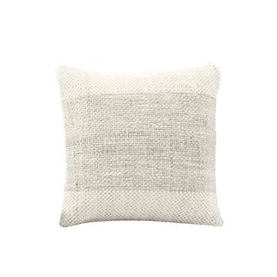 allen + roth Geometric Off White Square Throw Pillow | Lowe's
