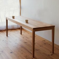 Minimalist Solid Wood Desk, Wooden Study Table, Office Desk For Computer | Etsy (US)