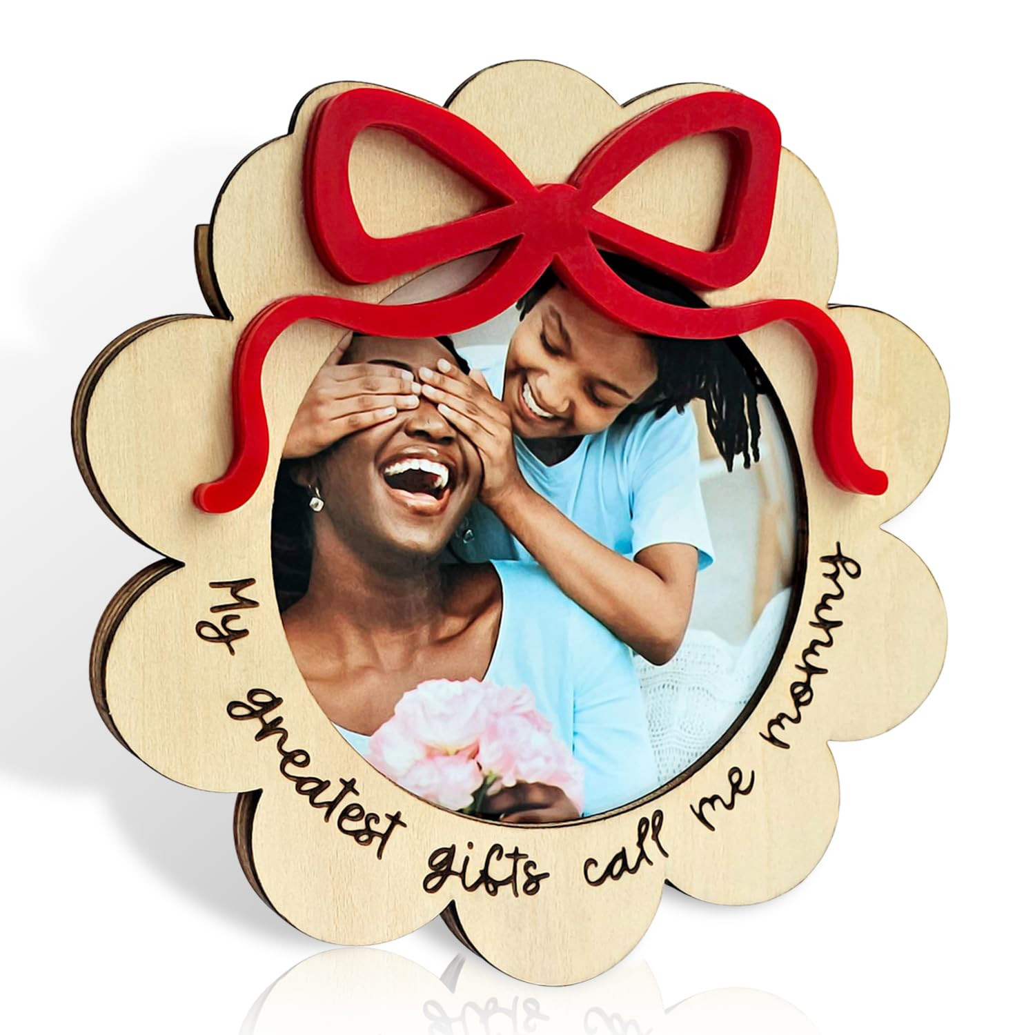 Mom Magnet Picture Frames For Fridge - Personalized Mothers Day Picture Frame - Photo Magnet Hold... | Amazon (US)