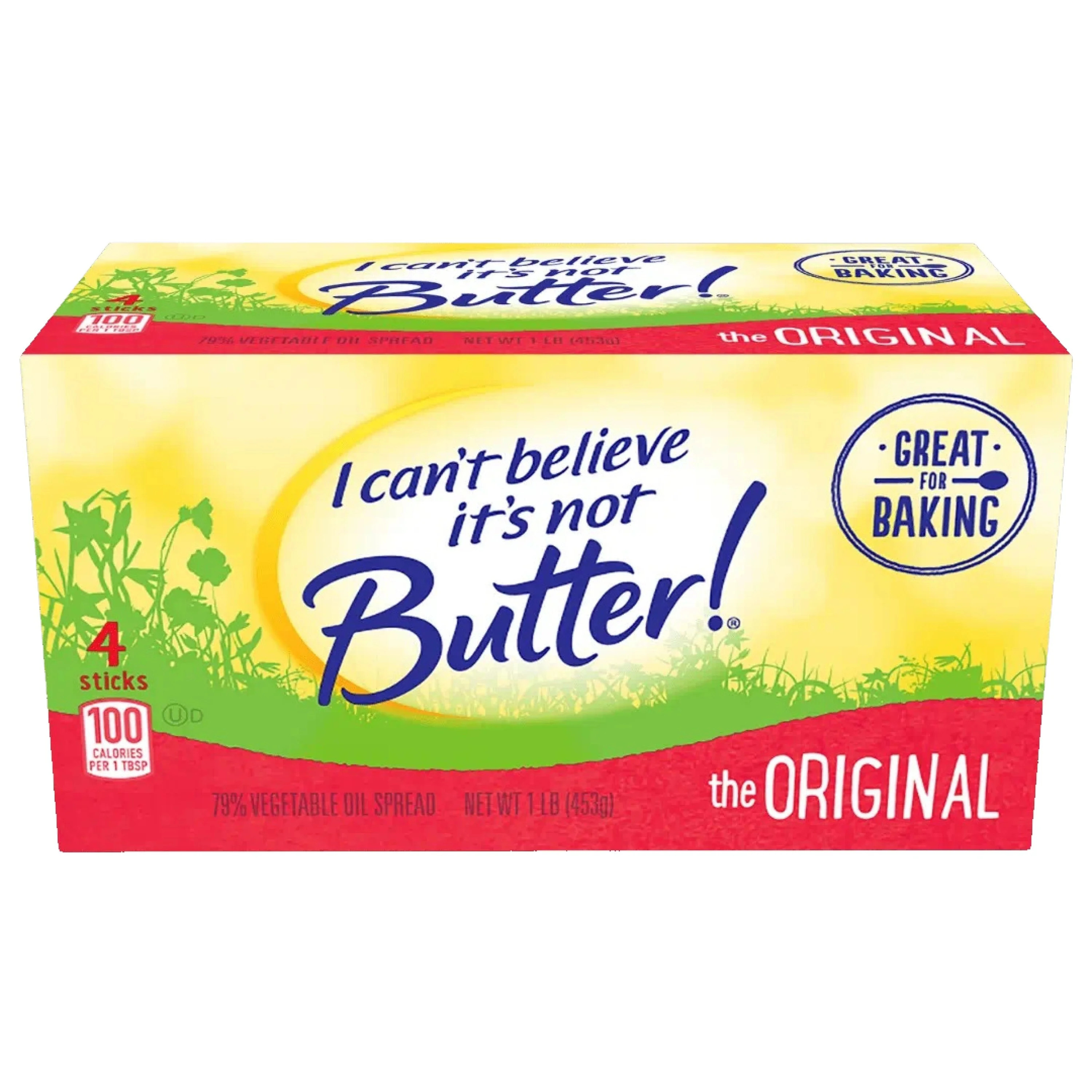 Can't Believe It's Not Butter Baking Sticks, 16 oz Paper Box 4 Sticks (Refrigerated) - Walmart.co... | Walmart (US)