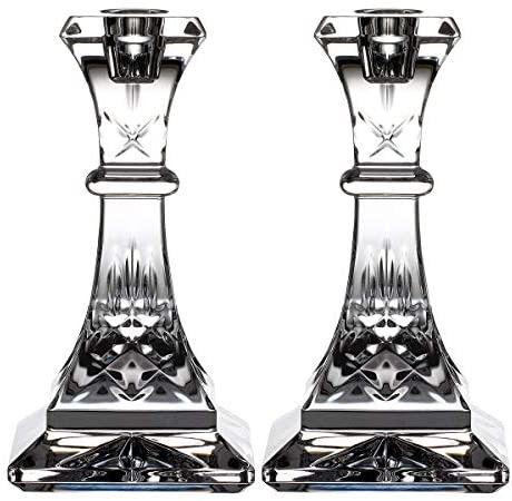 Waterford Crystal Lismore 6" Candlestick Pair #40033483 | Amazon (US)